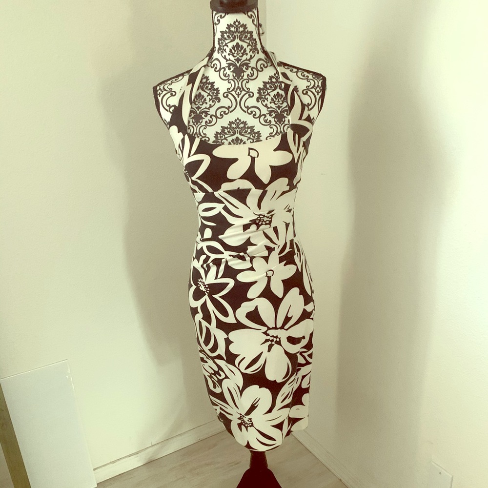 Cache white flower dress